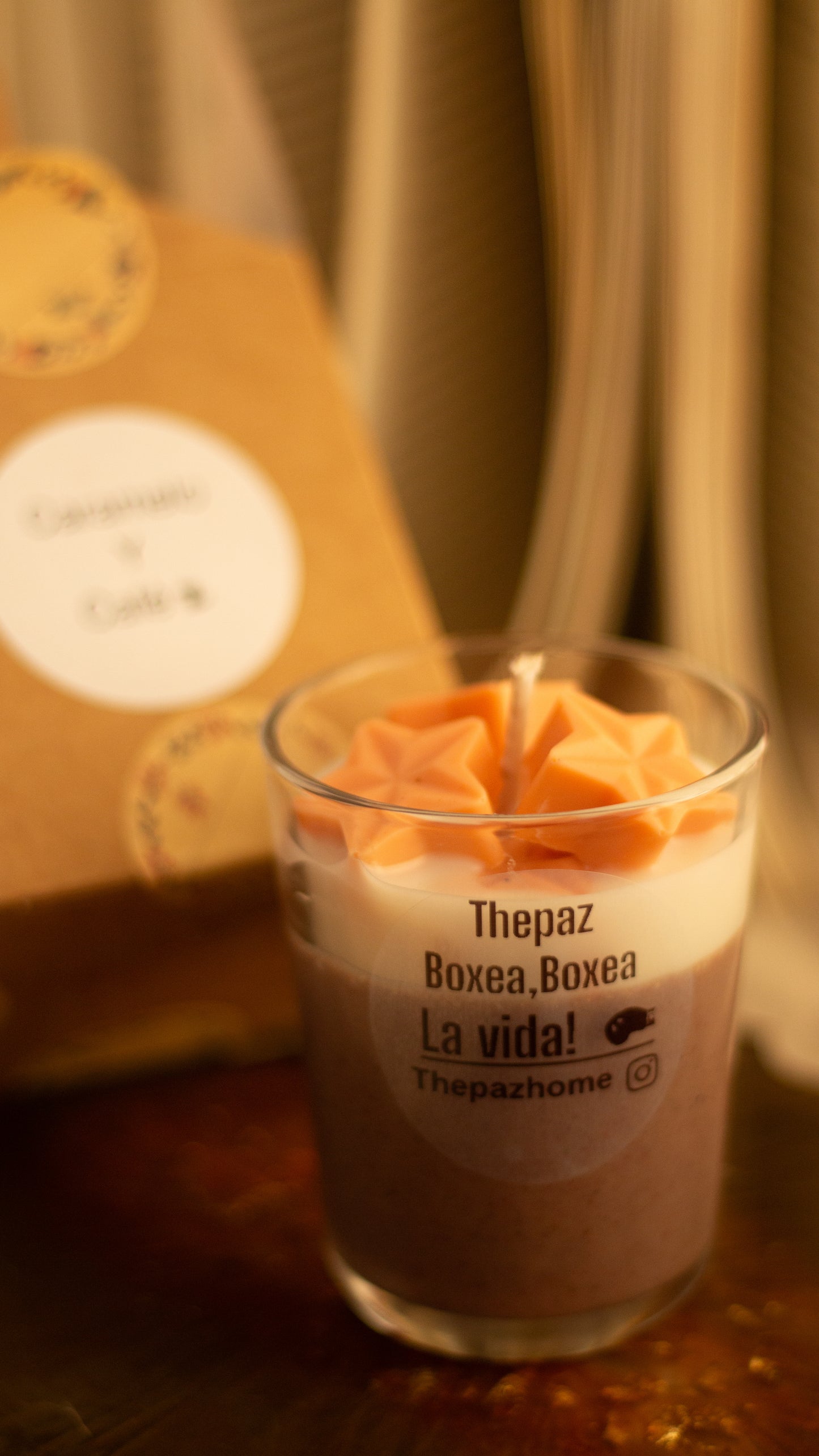 Vela Guerrera – Aroma Caramelo & Café