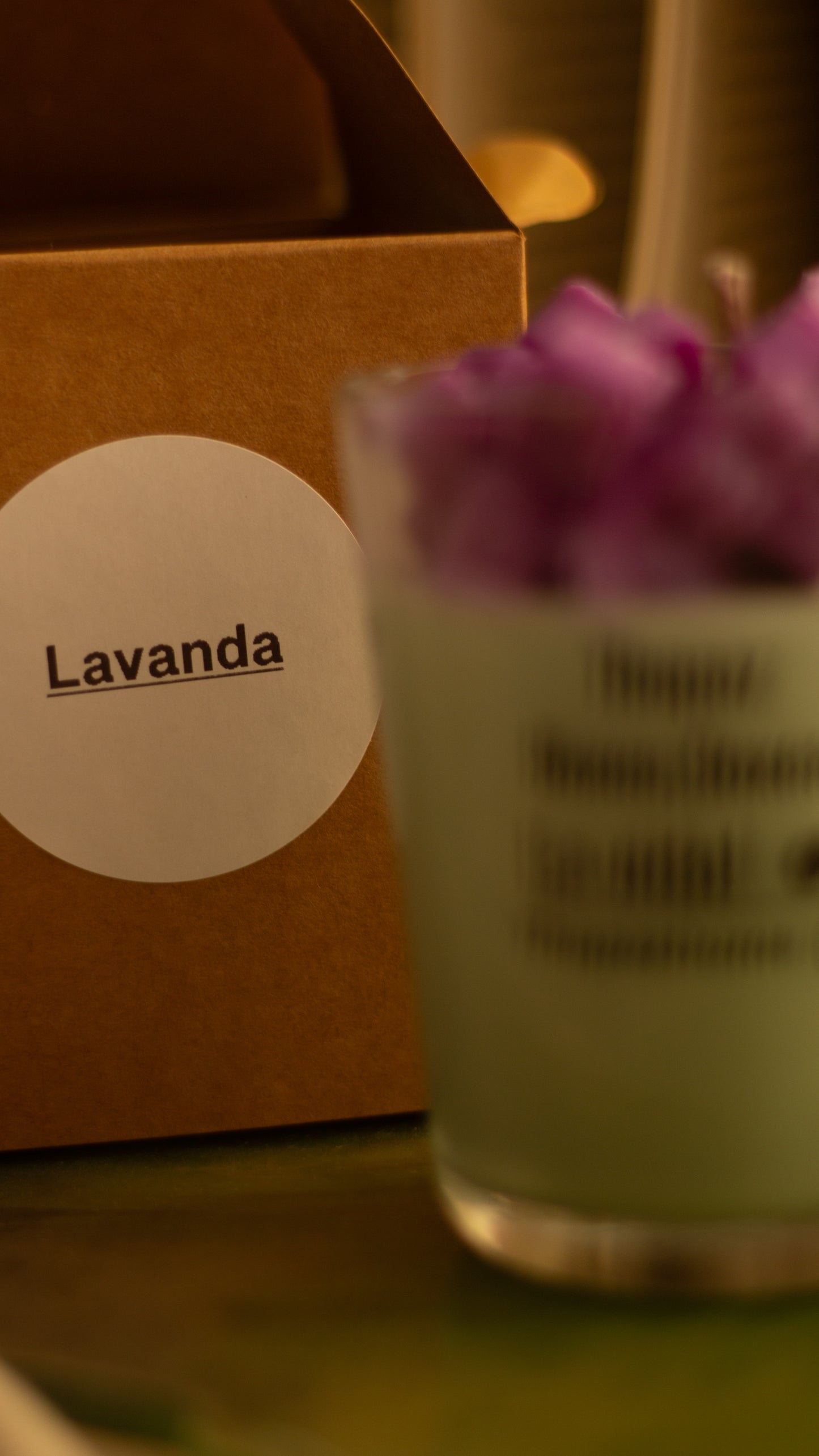 Vela Guerrera de Lavanda – 300 g