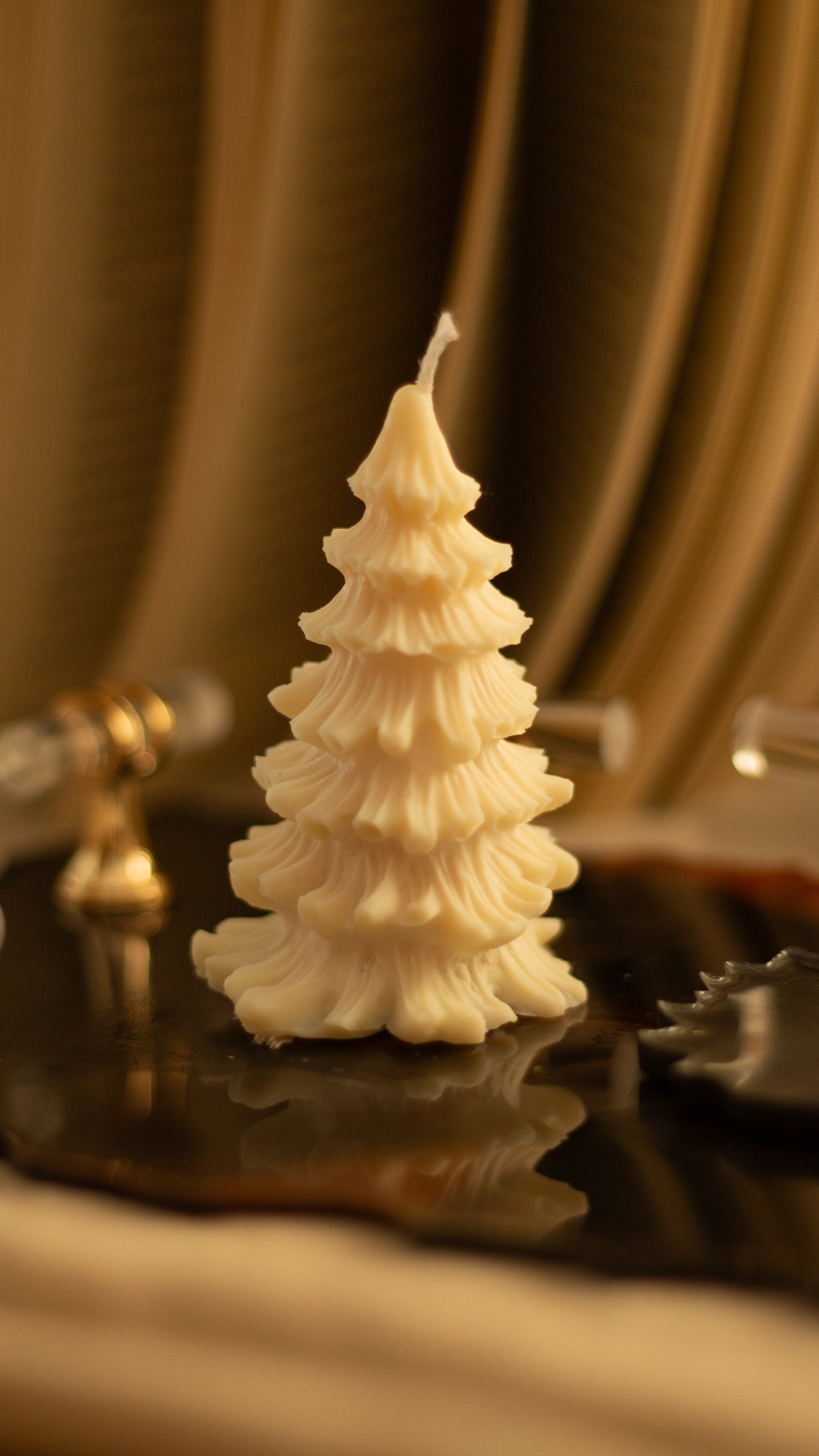 Vela árbol de navidad