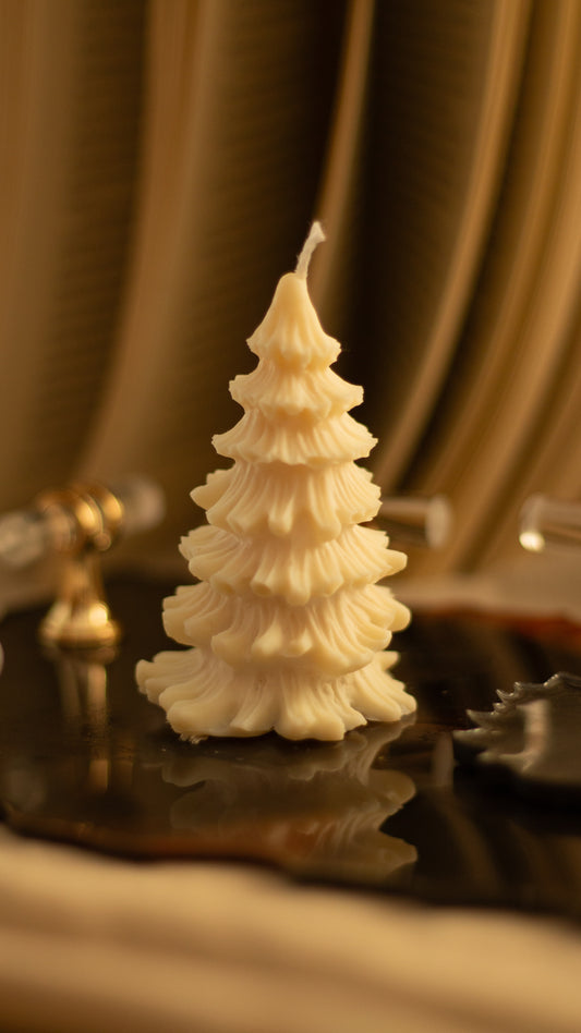 Vela árbol de navidad